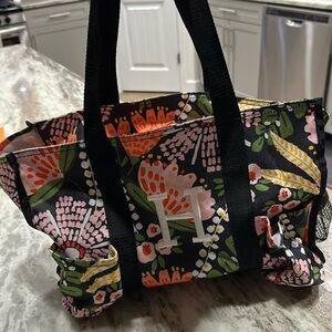 H monogrammed bag